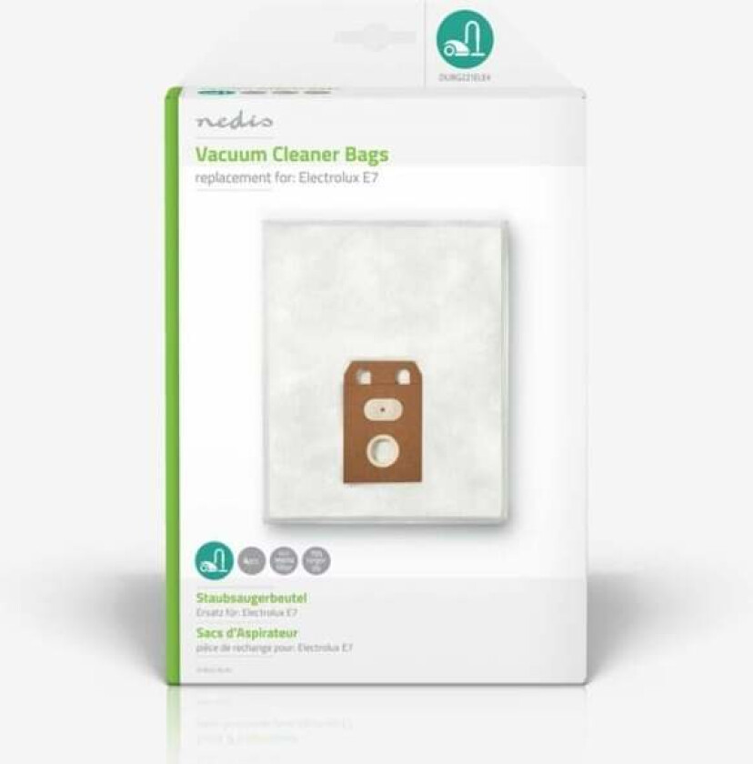 Bilde av Støvsugepose- 4 stk. Syntetisk Mest solgt for: Electrolux Hvit