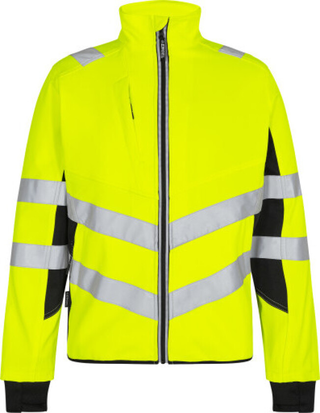 arbeidsjakke 1544, EN 20471 klasse 2, gul/svart, str XS