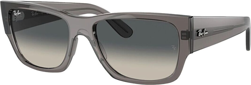 Ray-Ban Carlos Opal Dark Gray Grey Gradient, solbriller, unisex Opal Dark Gray