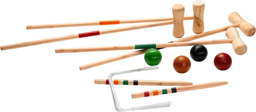Croquet, sett til croquet Wood