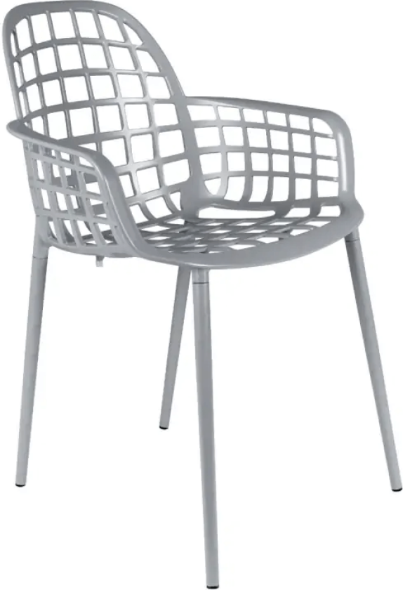 Albert Kuip Hagestol Grå 2 Stk