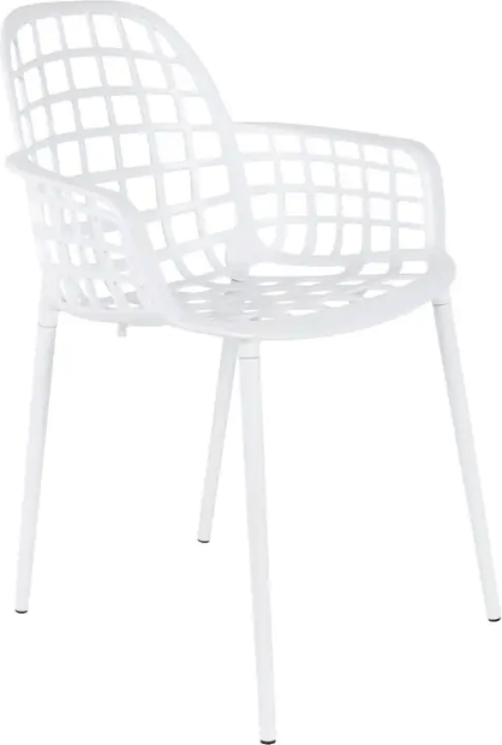 Albert Kuip Hagestol Hvit 2 Stk