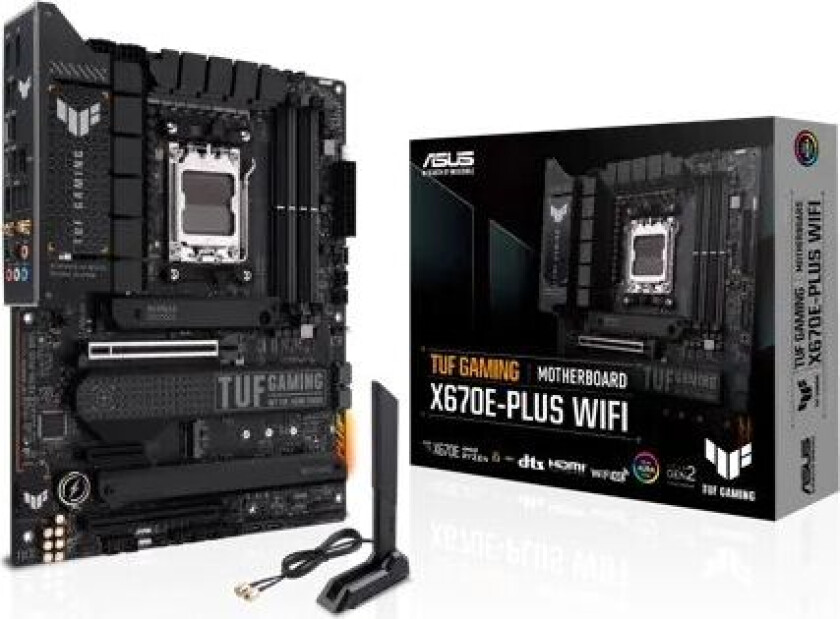 Asus Tuf Gaming X670e-plus (wi-fi) Atx Hovedkort