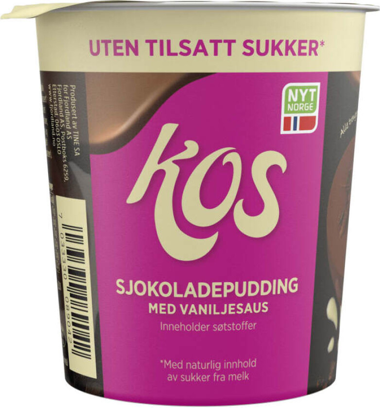 Sjokoladepudding u/Sukker 190g