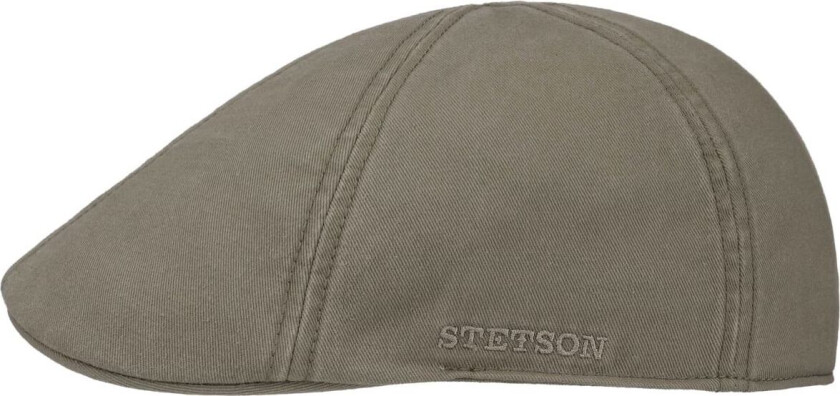 Texas Sixpence/flat Cap Cotton Olive 61/XL