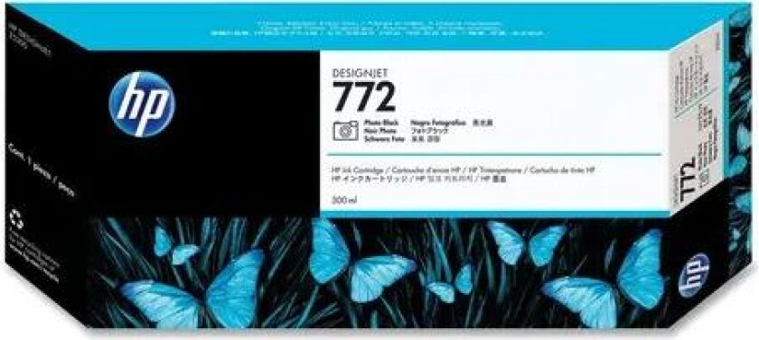 Hp Blekk Foto Svart No.772 - Designjet Z5200ps