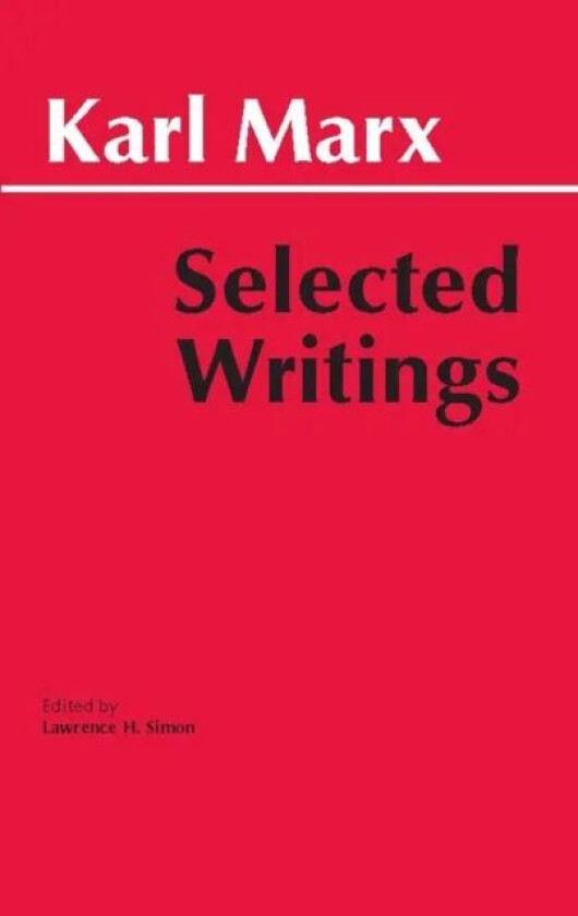 Marx: Selected Writings av Karl Marx