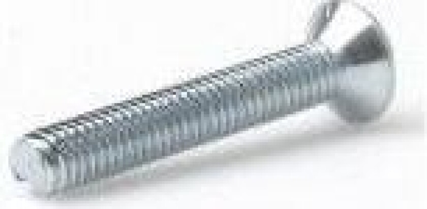 ARVID NILSSON Maskinskrue M5x16mm med undersænket hoved og torx kærv T25. FZB Elforzinket - (200 stk.)