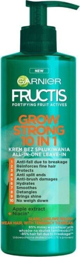 GARNIER_Fructis Grow Strong 10in1 leave-in cream for hair 400ml