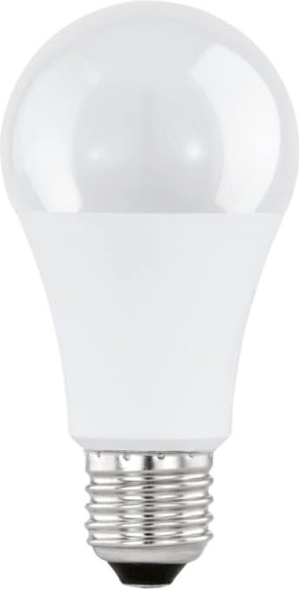 Eglo - LED-lyspære - form: A60 - E27 - 9 W (ekvivalent 60 W) - klasse F - varmt hvitt lys - 2700 K - melkehvit