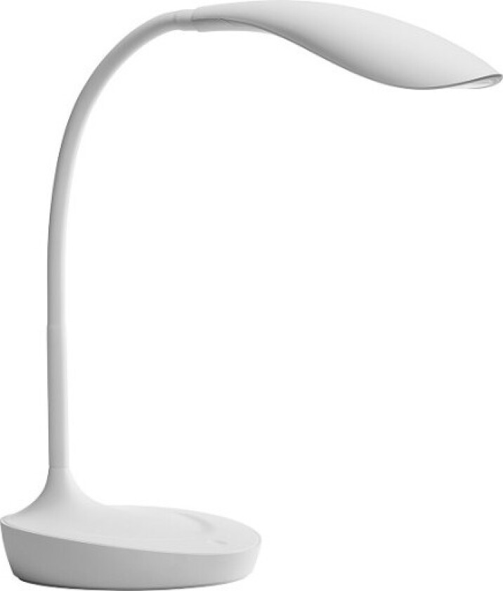 Samba USB bordlampe, hvit