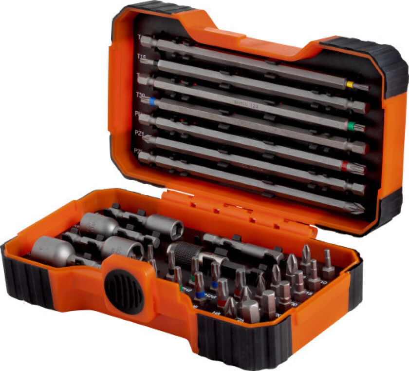 Bilde av 59/S35BC Bitssett 35 deler, fargekodet