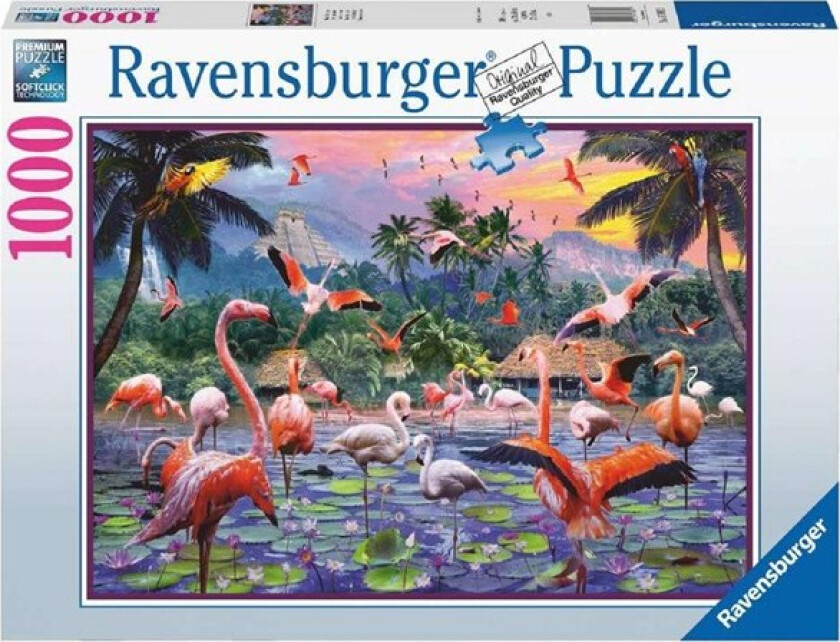 Pink Flamingos 1000pcs
