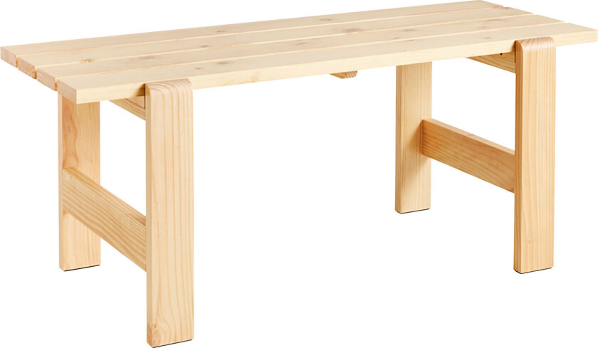 Weekday Table 180x66 cm / Water-Based Lacquer pinewood