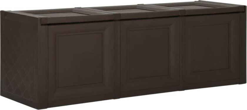 Putekasse brun 125x40x42 cm 130 L