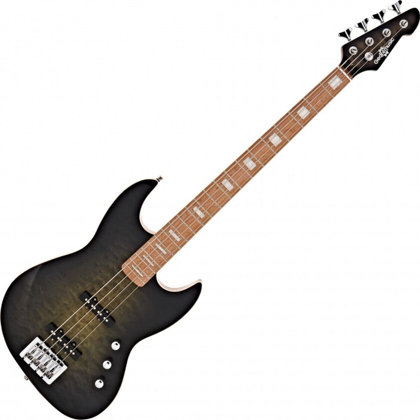 Gear4Music LA II Select Bassgitar fra Gear4music Black Burst