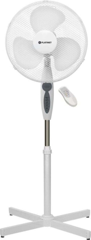 40cm floor fan + remote control 44749 white