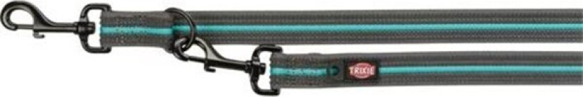Fusion adjustable leash L-XL: 2.00 m/25 mm graphite/ocean