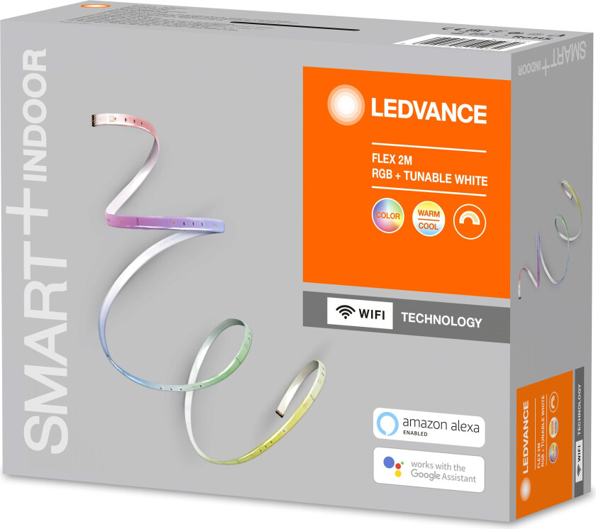 Smart+ Wifi FLEX 2M RGBTW, fleksible dimbare LED-strips