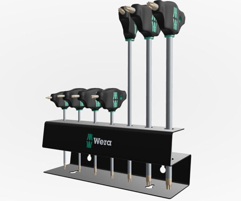 467/7 TORX® HF Set 2 Screwdriver set T-handle TORX® screwdrivers with holding function 7 pieces