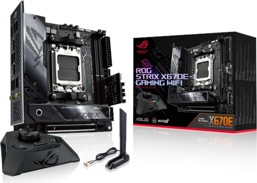 Bilde av Asus Rog Strix X670e-i (wi-fi) Mini-itx Hovedkort