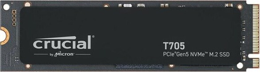T705 SSD - 2TB - Uten varmespreder - Svart - M.2 2280 - PCIe 5.0
