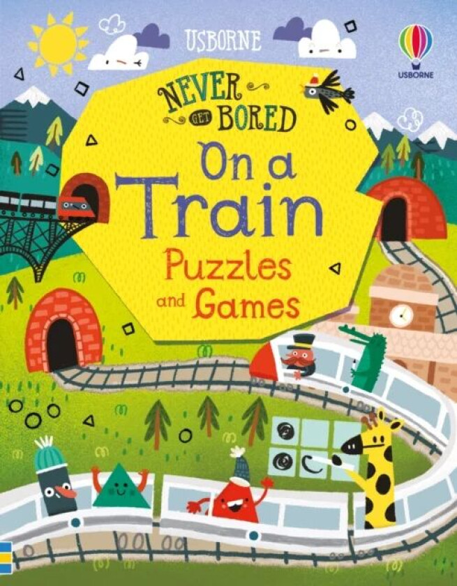 Never Get Bored on a Train Puzzles & Games av Tom Mumbray, Lan Cook, James Maclaine