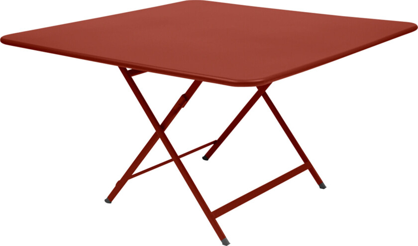 Caractère Table 128x128 cm Red Ochre 20