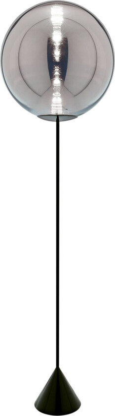 Globe Cone Floor Chrome