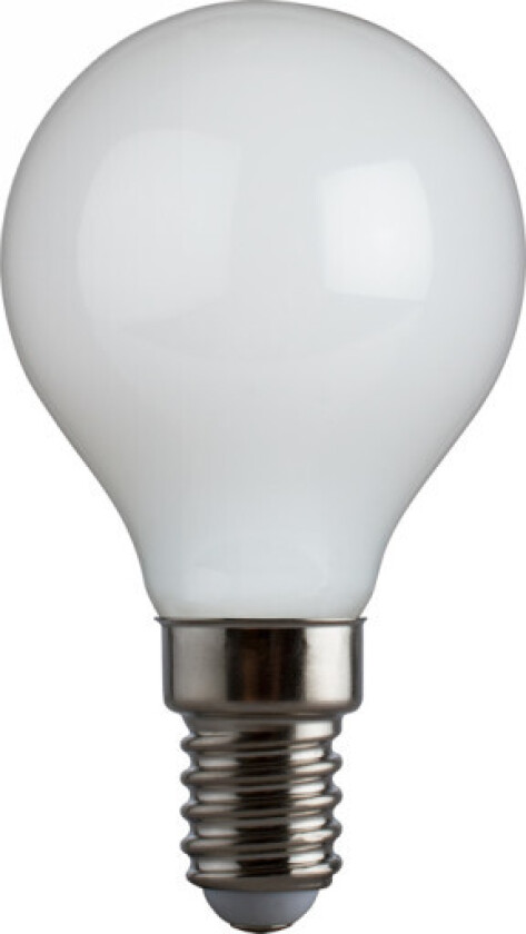 E3light Proxima E14 opal dimbar LED kronepære , 4W