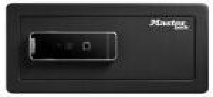 Bilde av MASTER LOCK LX110BEURHRO, Frittstående safe, Sort, Nøkler, Fingeravtrykksleser, 25,4 l, Gulv/vegg, Batteri