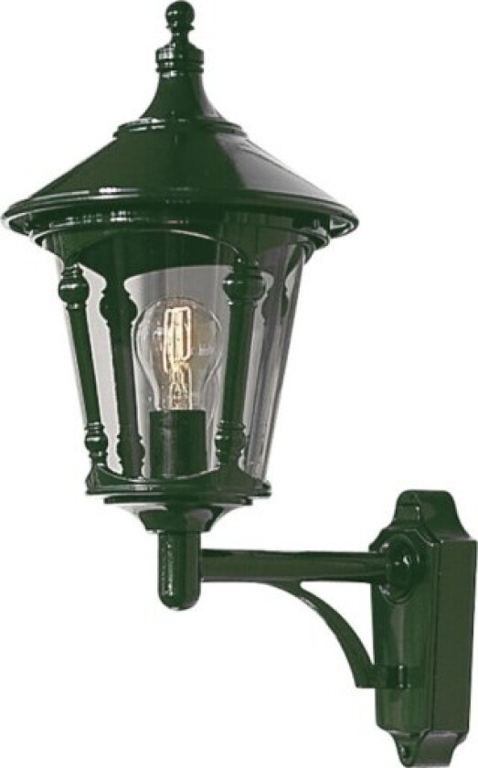 Virgo vegglampe OP E27, grønn