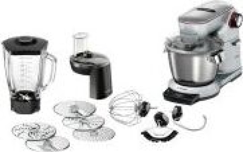 OptiMUM MUM9DT5S41 - Kjøkkenmaskin - 1500 W - platinasølv