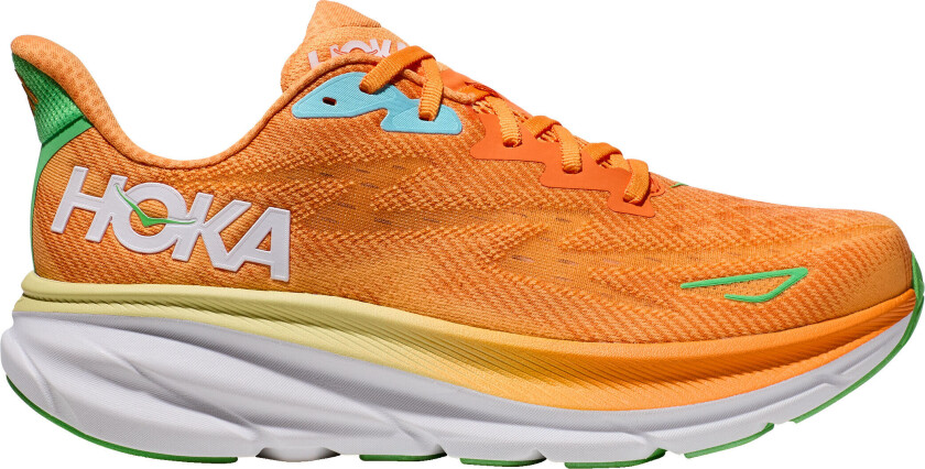 Men's Clifton 9 45 1/3, Solar Flare / Sherbet