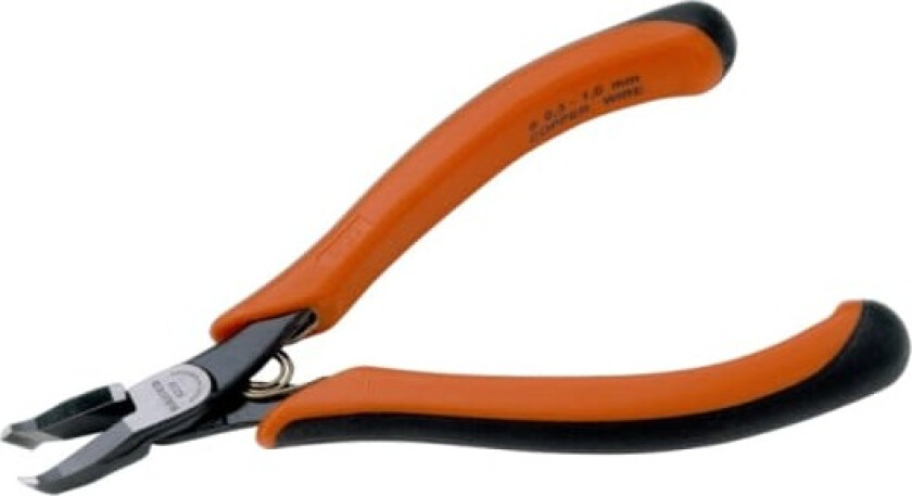 Skråavbiter 45°, Oblique cutting pliers, 9 mm, 2 cm, 4,65 mm, Korrosjonsbestandig, Stål