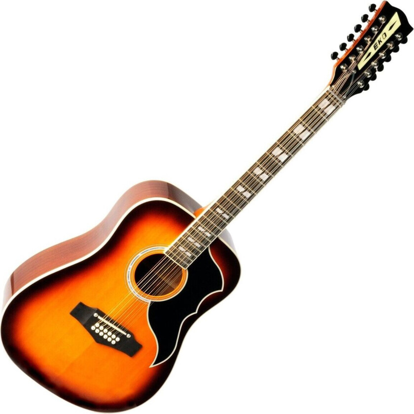 Eko Ranger XII VR 12-String Acoustic Honey Burst