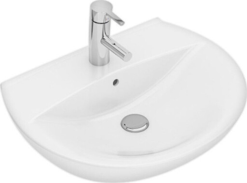 Spira servant, 59x45 cm, hvit