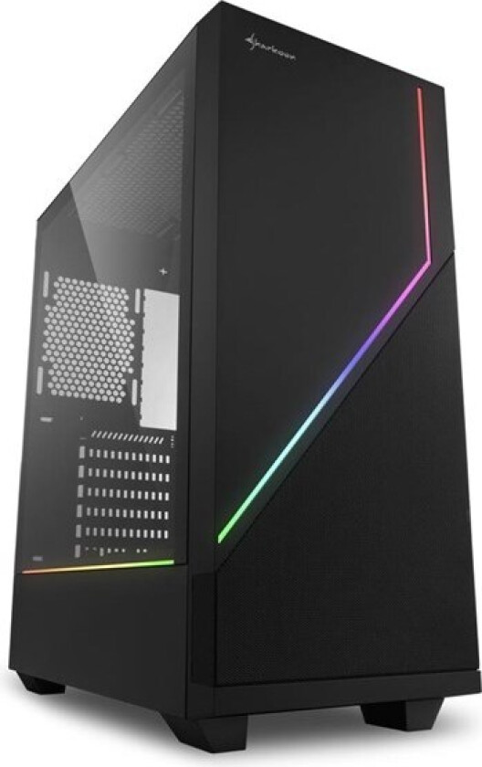 RGB FLOW ATX - Kabinett - Tower - Svart