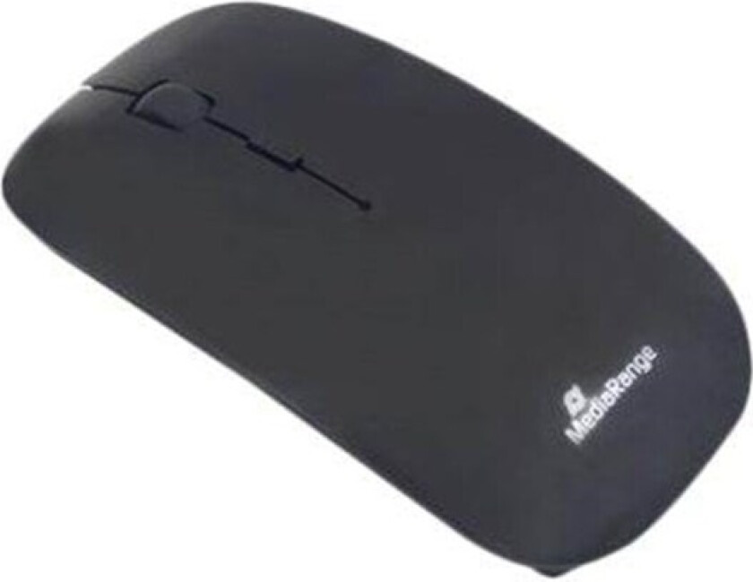 MROS215 - mouse - 2.4 GHz - glossy black - Mus - Optisk - 3 knapper - Svart