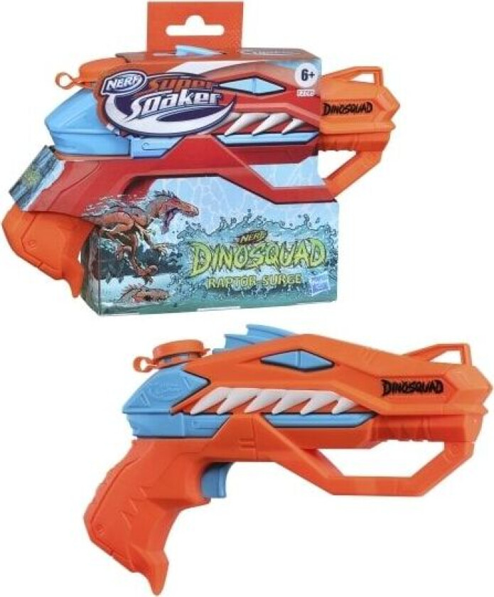 Super Soaker Raptor-Surge, Gevær, Flerfarget, 6 år, 1 stykker