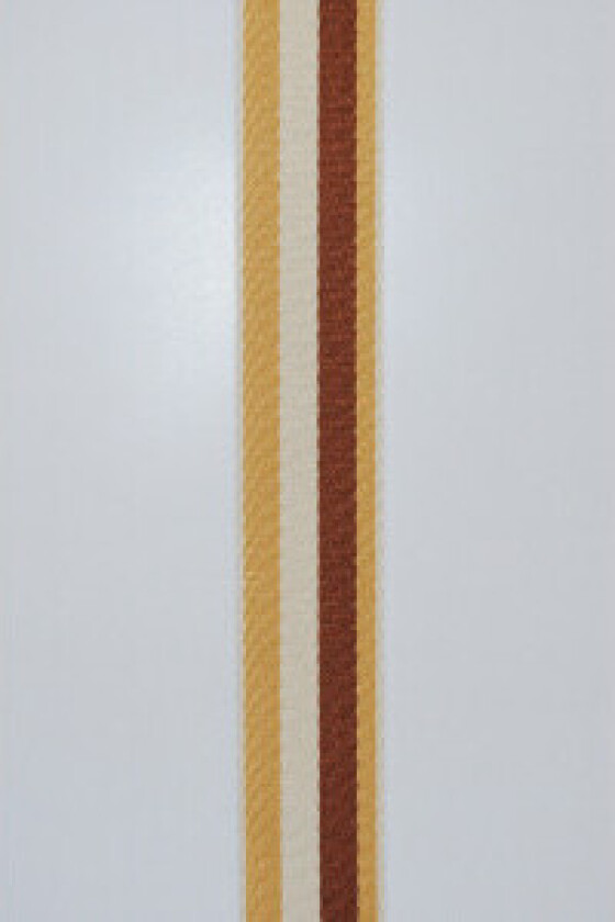 Veskerem i polyester 38 mm beige/gul/brun - 50 cm
