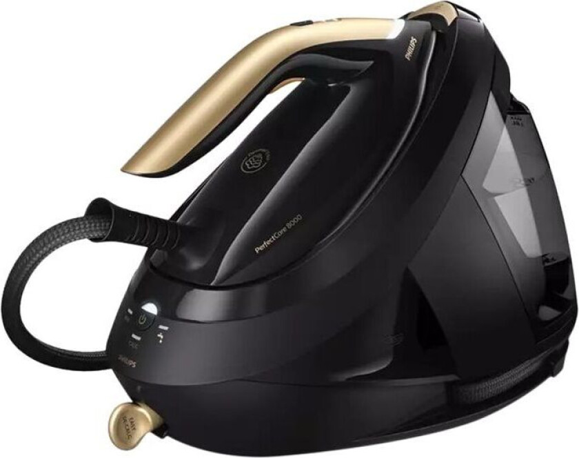 Dampstrykejern PerfectCare 8000 Series PSG8130 - steam generator iron - sole plate: SteamGlide Elite -