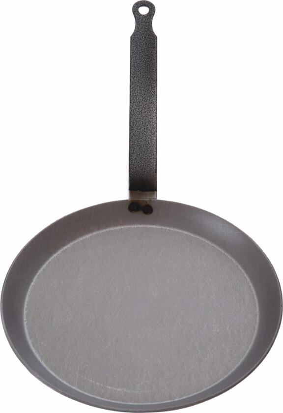 Crêpe pan/pancake pan 24 cm Sheet iron Black steel