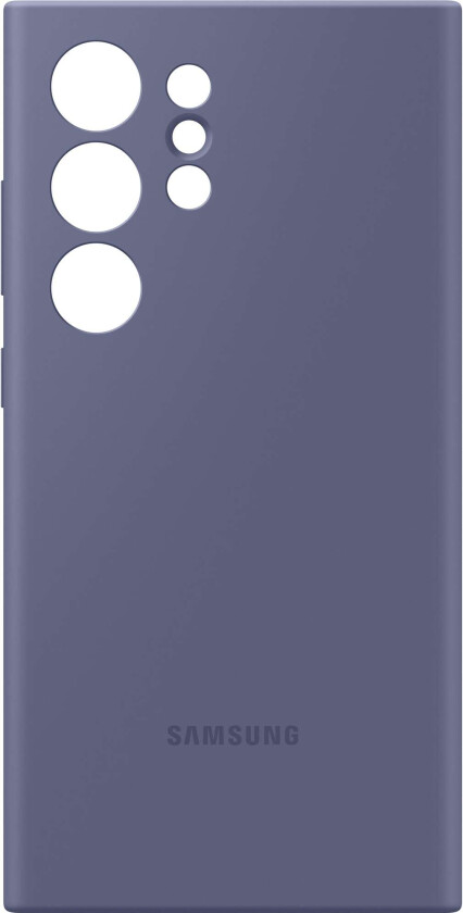 Galaxy S24 Ultra Silicone Case, Violet