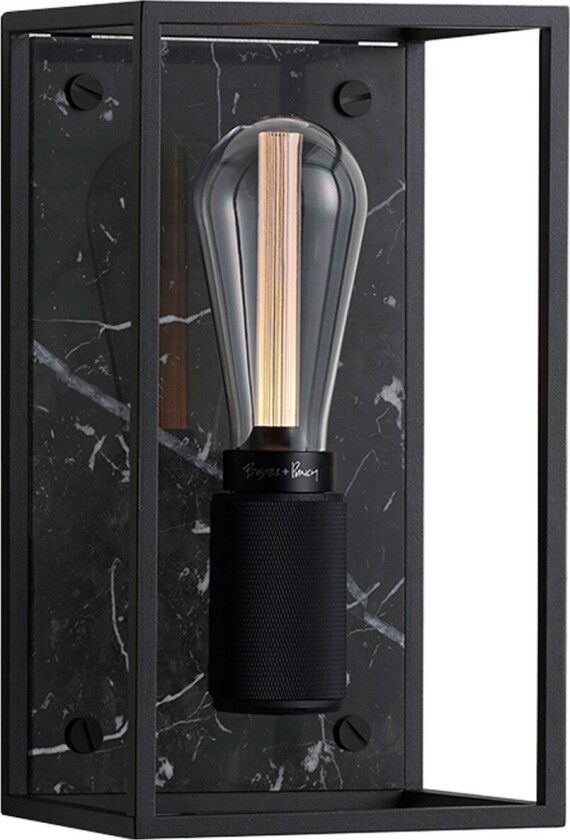 Caged Wall 1.0 Medium - Satin Black Marble