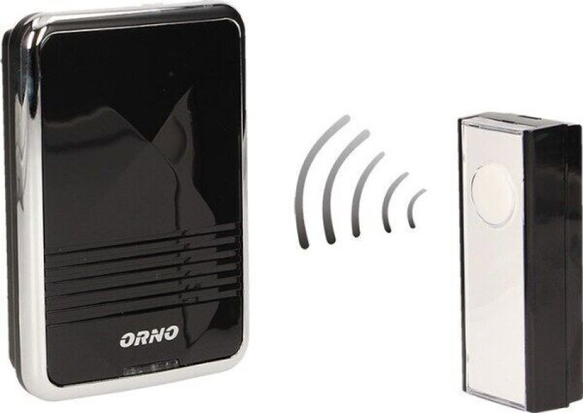 TRÅDLØS DØRKLOKKE CALYPSO II AC OR-DB-QS-159 AC 230V ORNO