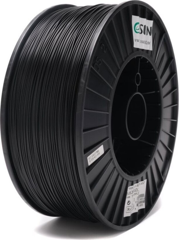 Bilde av eSUN PLA+ 1.75mm 3kg - Black