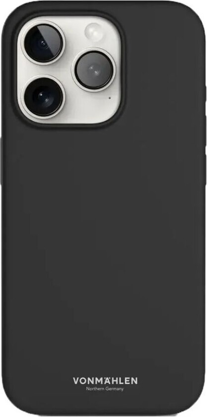 iPhone 15 Pro Max Eco Silikon Deksel - MagSafe Kompatibel - Svart