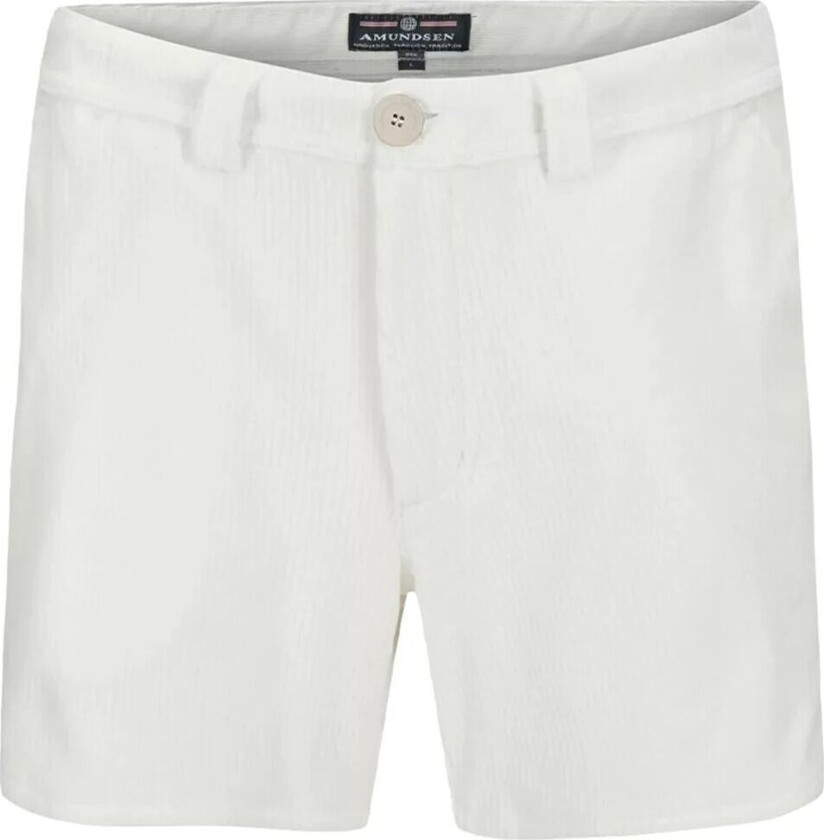 6incher Comfy Cord Shorts Mens Shorts Melkehvit male XL