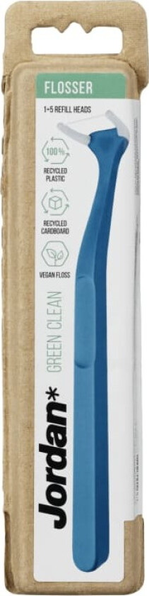 Jordan Flosser Green Clean 1stk